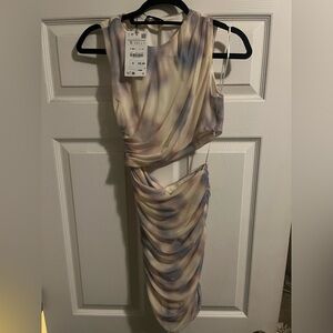 Zara NWT cutout dress